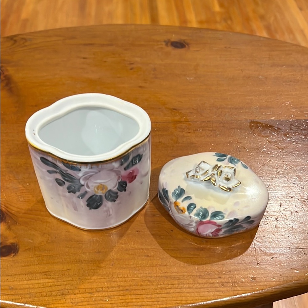 Floral Trinket Box